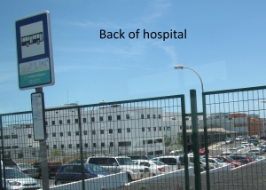 Back of Hospital